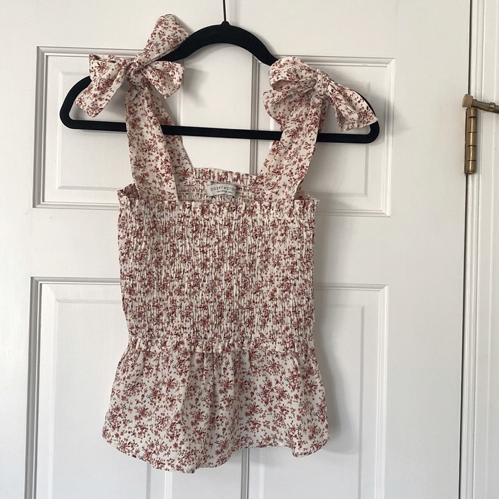 Floral tank small